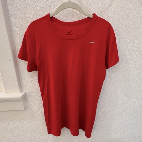 Nike red dri fit shirt - Picture 1 of 3
